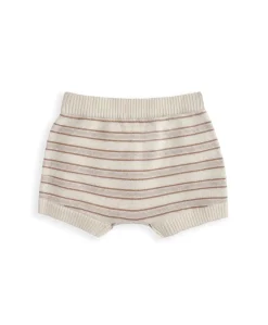 Stripe Knitted Top & Shorts