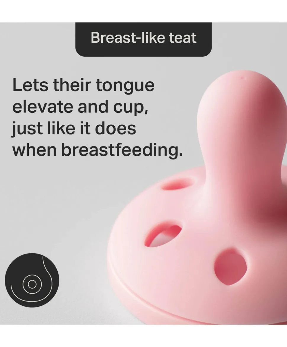 Tommee Tippee Breast-like Soothers 0-6m (2 Pack)