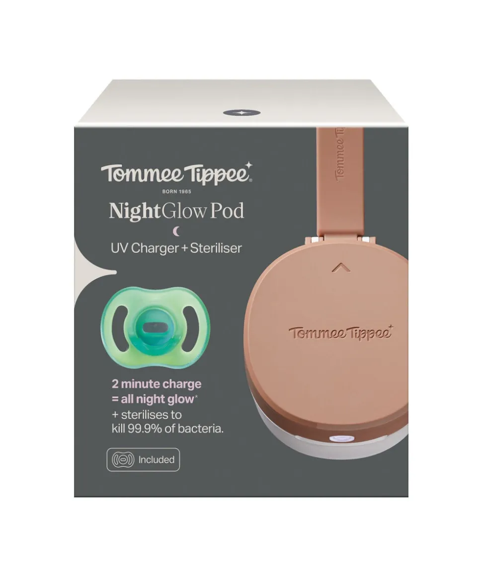 Tommee Tippee NightGlow Pod UV Soother Charger & Steriliser