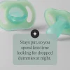 Tommee Tippee Ultra-light StayPut Night Glow Dummy 6-18m (2 Pack)