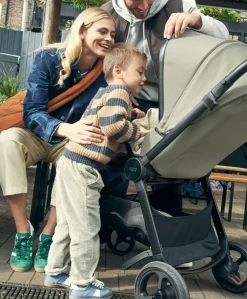 Vardo Complete Pushchair Bundle with Cybex Cloud T+ i-Size Rotating Baby Car Seat & Base (9 Pieces) - Sage