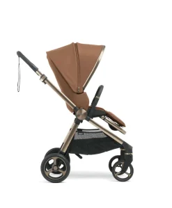 Vardo Complete Pushchair Bundle with Cybex Cloud T i-Size Rotating Baby Car Seat & Base (9 Pieces) - Nutmeg
