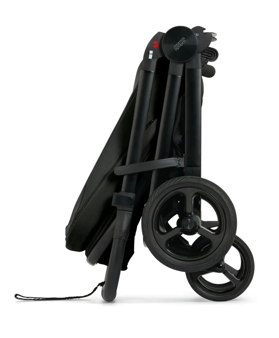 Vardo Complete Pushchair Bundle with Cybex Cloud T i-Size Rotating Baby Car Seat & Base (9 Pieces) - Noir