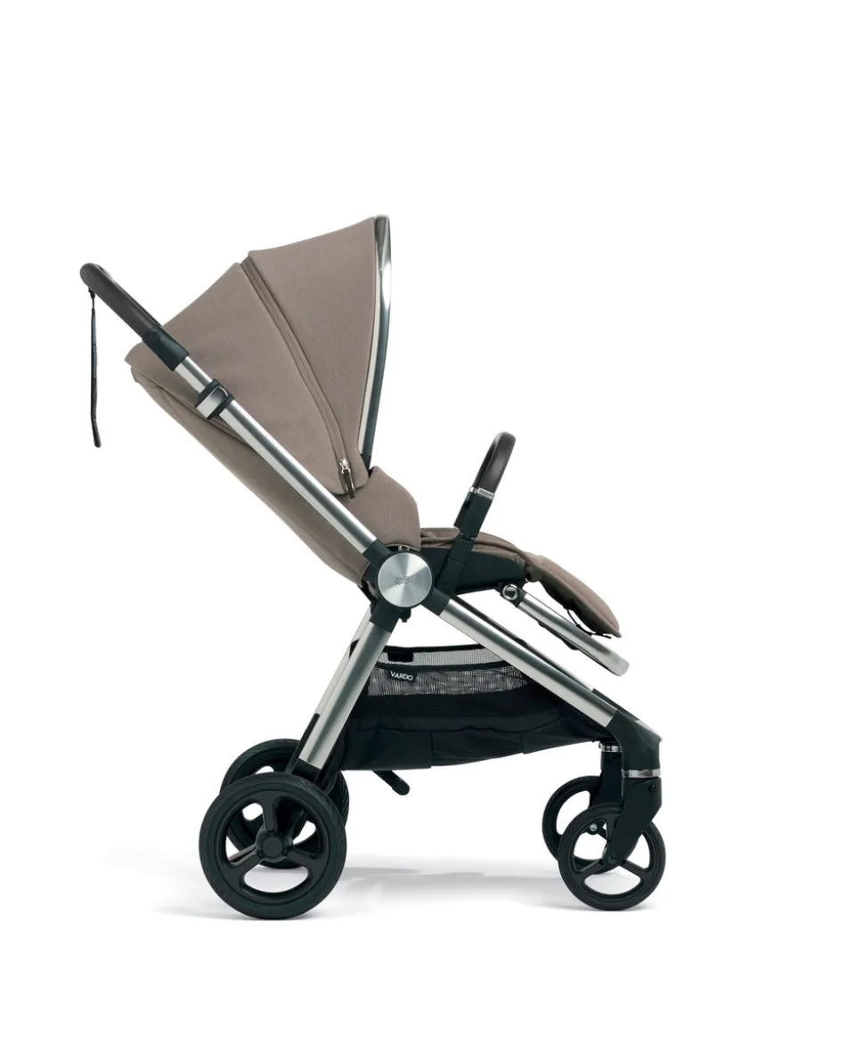 Vardo Complete Pushchair Bundle with Cybex Cloud T+ i-Size Rotating Baby Car Seat & Base (9 Pieces) - Heritage