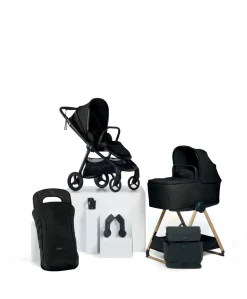 Vardo Essential Pushchair Bundle (7 Pieces) - Noir