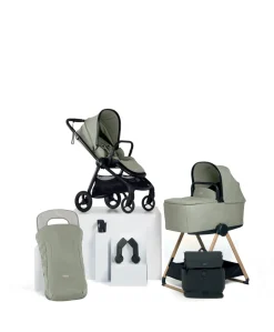 Vardo Essential Pushchair Bundle (7 Pieces) - Sage