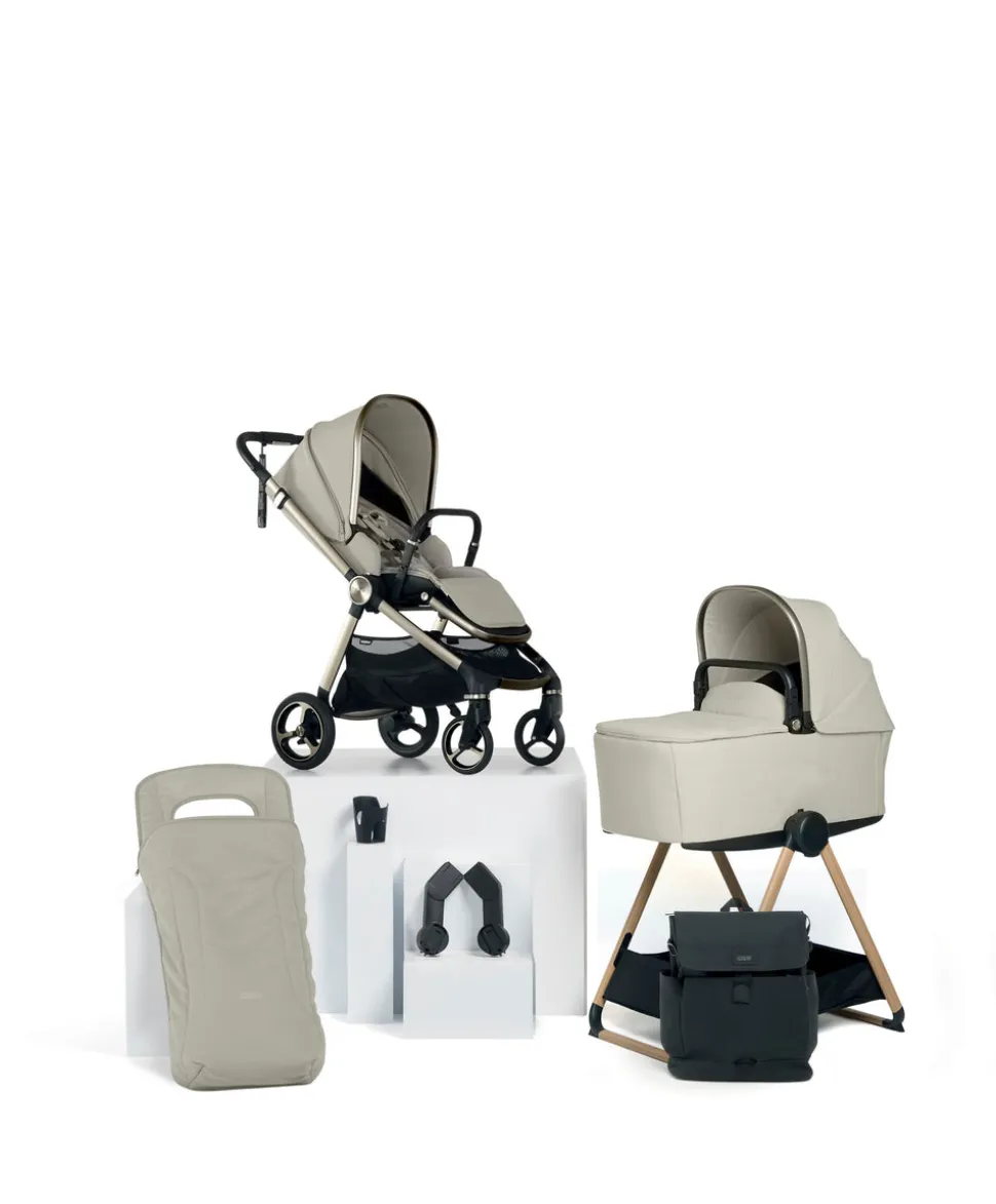 Vardo Essential Pushchair Bundle (7 Pieces) - Shell
