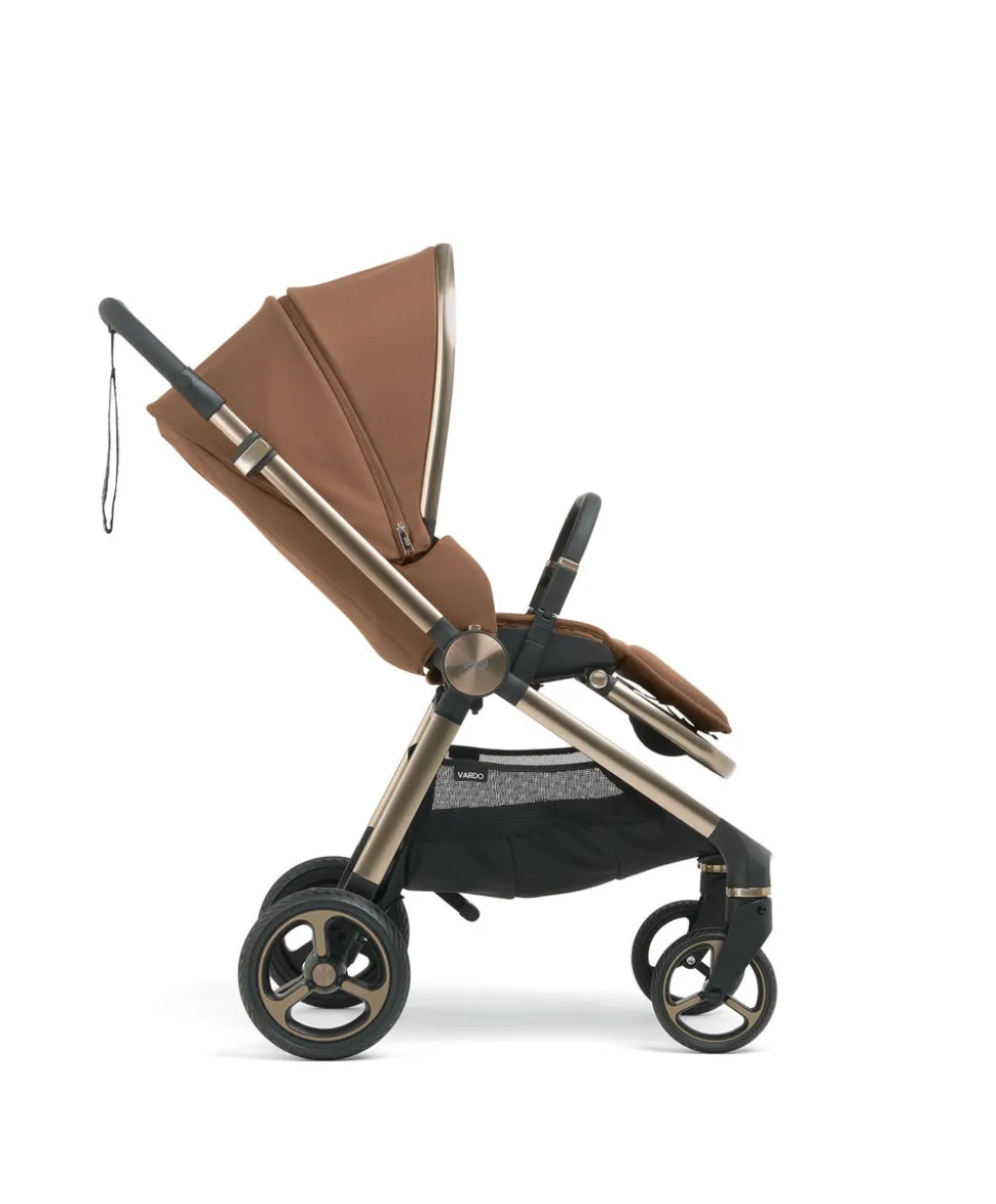Vardo Pushchair Ultimate Newborn Bundle (12 Pieces) - Nutmeg