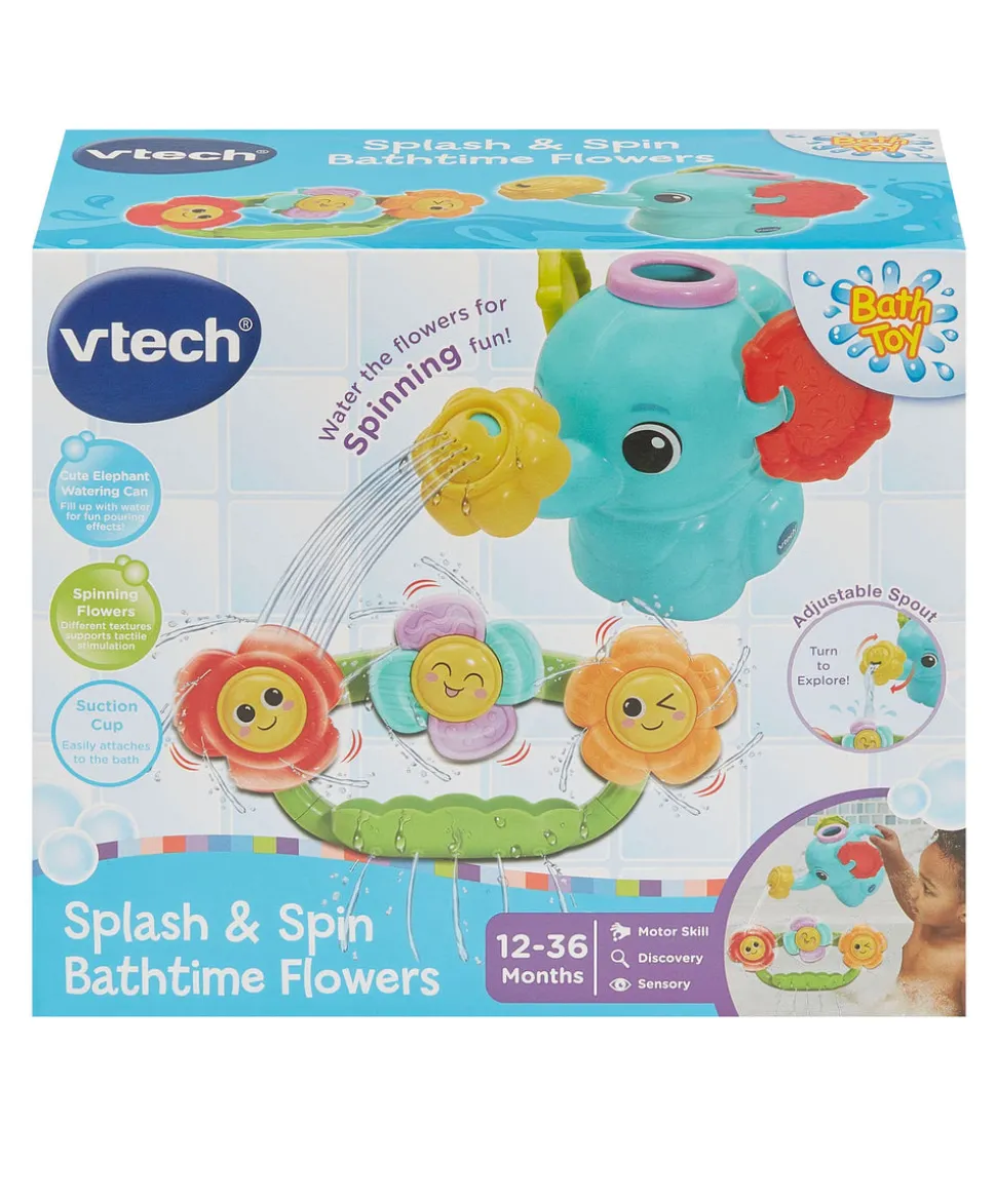 VTech Splash & Spin Bathtime Flowers