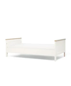 Wedmore 3 Piece Cotbed Range with Premium Dual Core Mattress - White/Oak