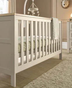 Wedmore 2 Piece Cotbed Set With Dresser Changer - Cashmere/Oak