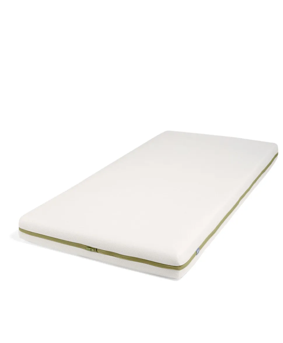 Wedmore 3 Piece Small Cotbed Range with Premium Dual Core Mattress - White/Oak