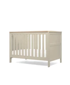 Wedmore Small Cotbed Set With Dresser Changer - Cashmere/Oak