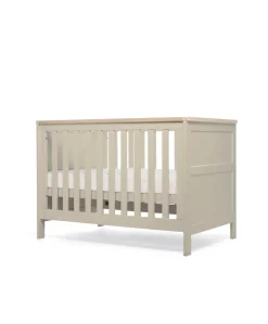 Wedmore Small Cotbed Set With Dresser Changer - Cashmere/Oak