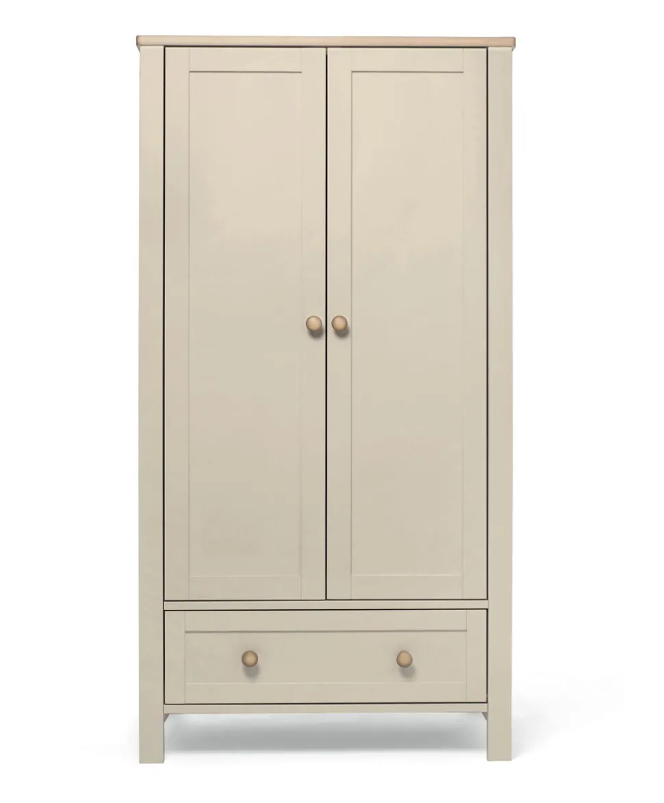 Wedmore Wardrobe - Cashmere/Oak