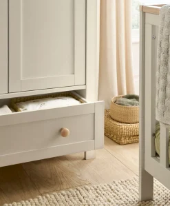 Wedmore Wardrobe - Cashmere/Oak