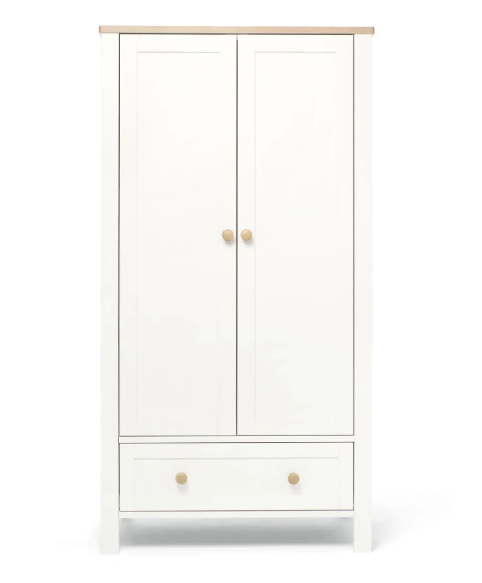 Wedmore Wardrobe - White/Oak
