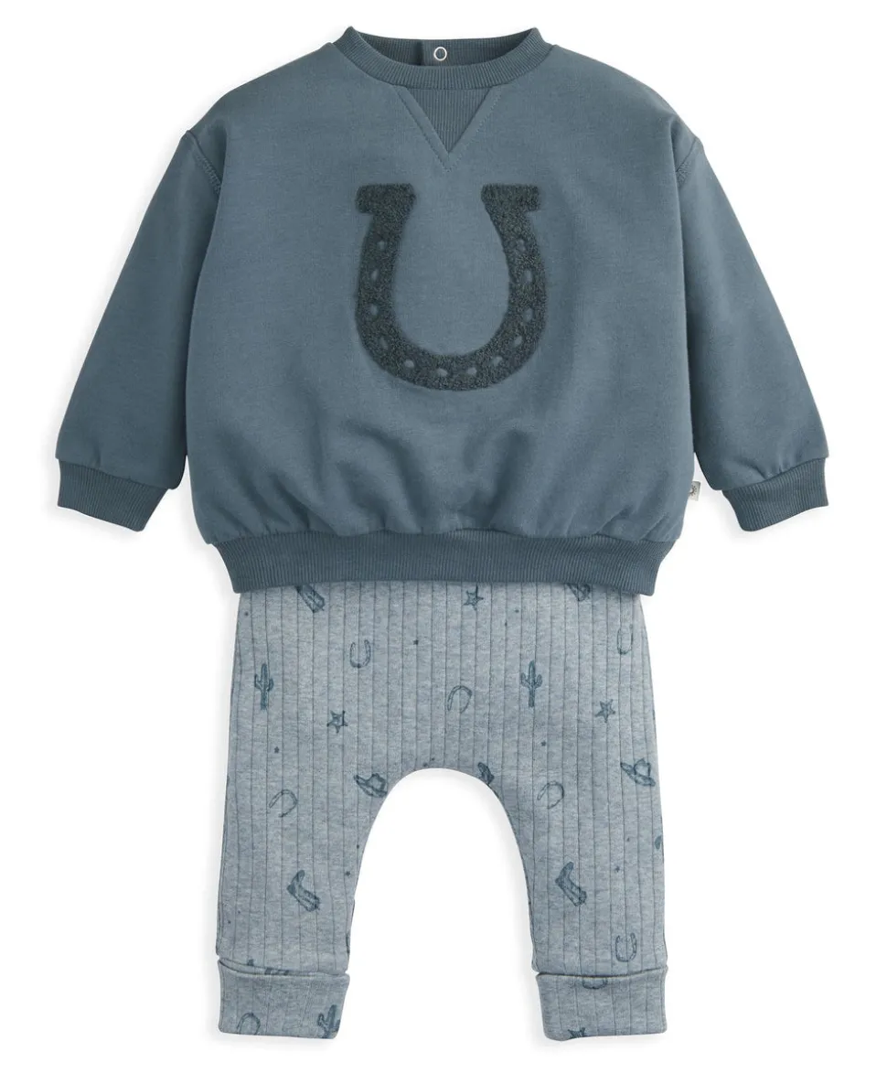 Wild West Top & Leggings Outfit Set