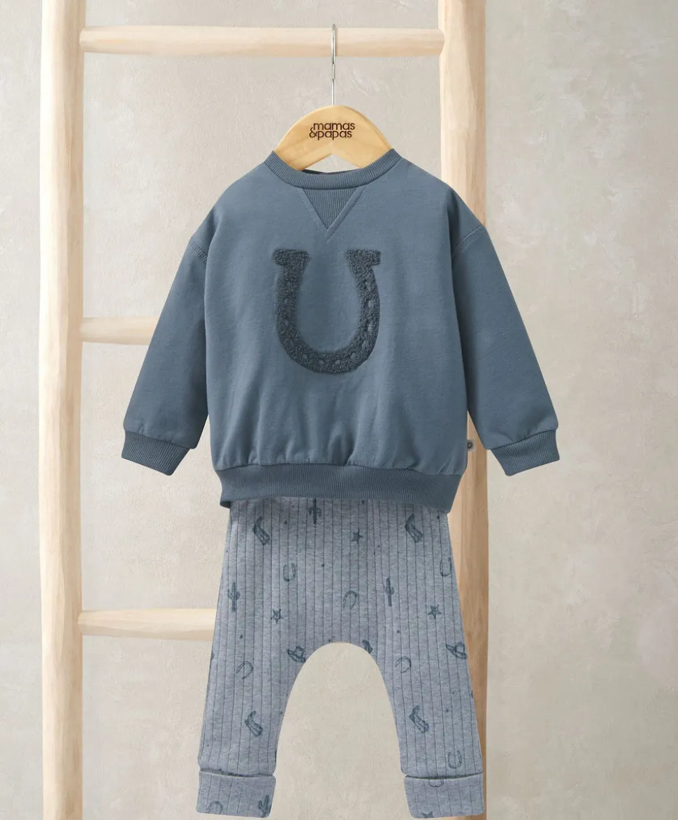 Wild West Top & Leggings Outfit Set